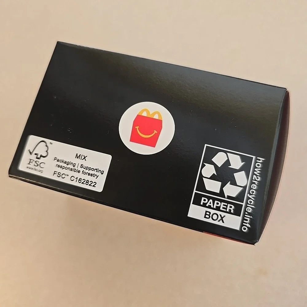2024 McDonald's Mario Kart 8 Deluxe Happy Meal Toys Toy #6 Gold‎ Mario Kart